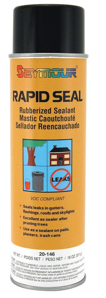 Seymour of Sycamore Black 20 oz. Rapid Sealant Volatile Organic Compound Compliant 