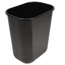 Unisan Black Soft Sided Waste Basket in Black 
