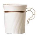 8 oz. Plastic Coffee Cup in Gold (Case of 192)
