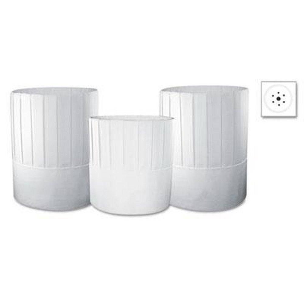 AmerCareRoyal White Plated Paper Chef Hat in White (Case of 28) 