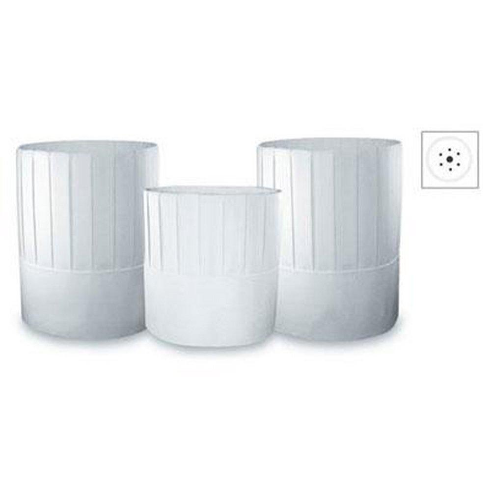 AmerCareRoyal White Plated Paper Chef Hat in White (Case of 24) 