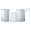 AmerCareRoyal White Plated Paper Chef Hat in White (Case of 24) 