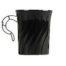8 oz. Plastic Coffee Cup in Black (Case of 192)