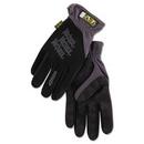 Mechanix Wear Black Synthetic Leather and Spandex Work Gloves 