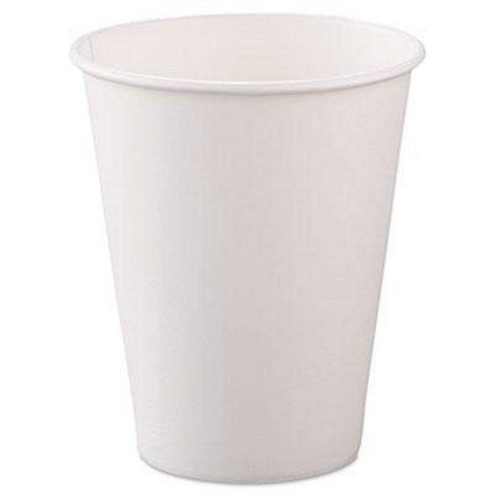 Solo White Hot Paper Cup in White (Case of 1000) 