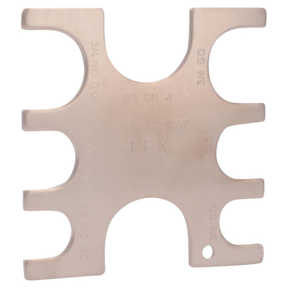 SharkBite&reg; Orange Stainless Steel PEX Crimp Ring Gauge 