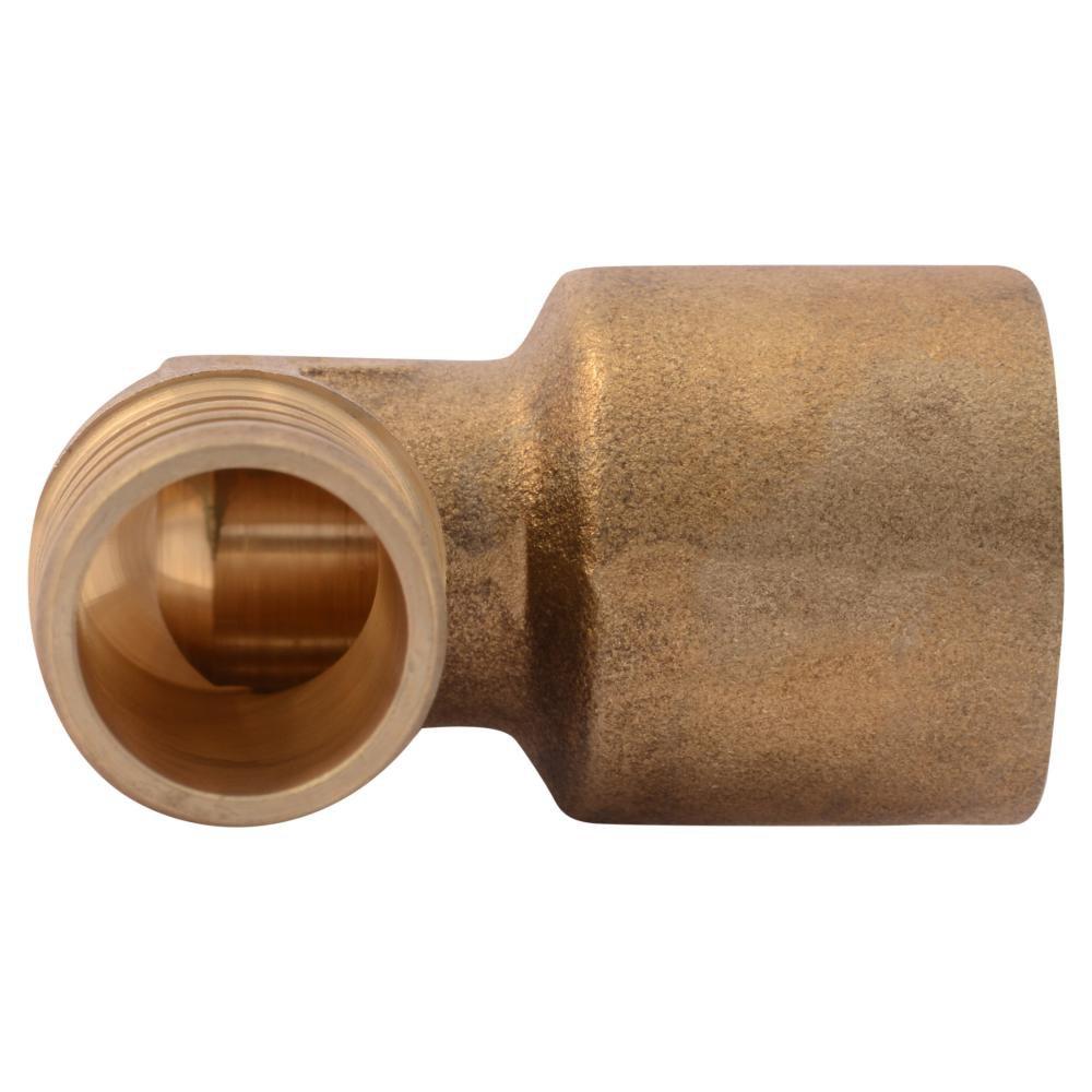 SharkBite® Barbed x Sweat Brass Adapter 