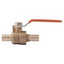 SharkBite&reg; Natural Brass DZR Brass Full Port PEX Barbed 200# Ball Valve 