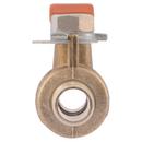 SharkBite&reg; Natural Brass DZR Brass Full Port PEX Barbed 200# Ball Valve 