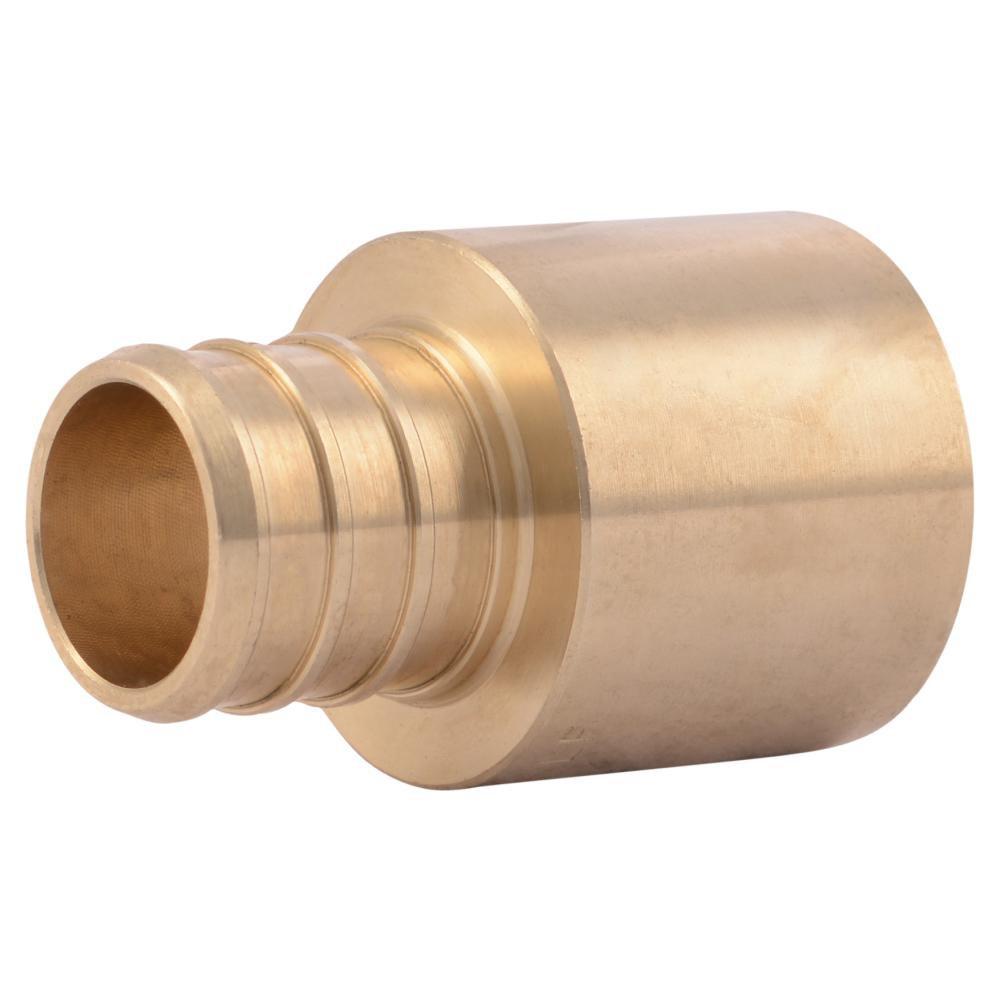 SharkBite&reg; Brass PEX Crimp x Male Sweat Adapter 
