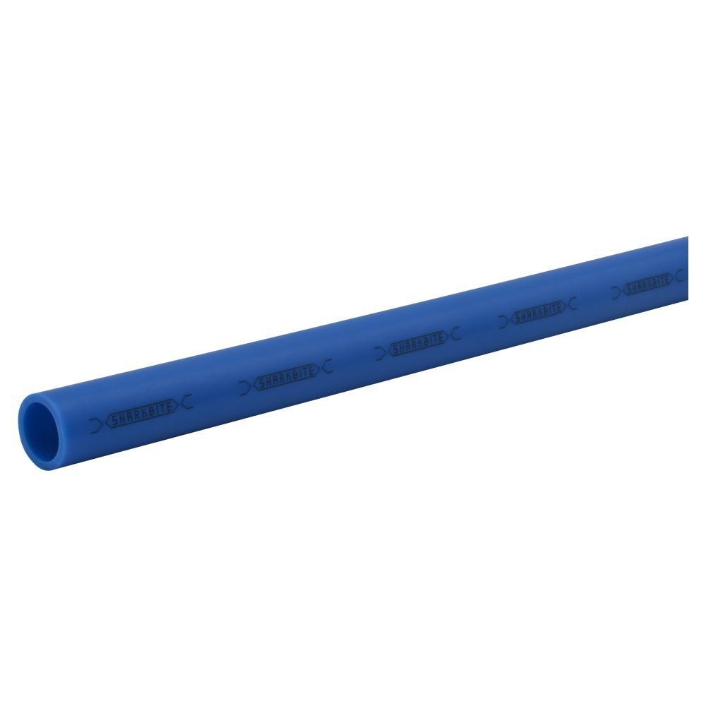 SharkBite&reg; Blue 3/4 in. Plastic Tubing in Blue 