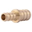 3/8 x 1/2 in. Brass PEX Crimp Coupling