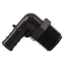 SharkBite&reg; Black Brass Barbed 90 Degree Elbow 