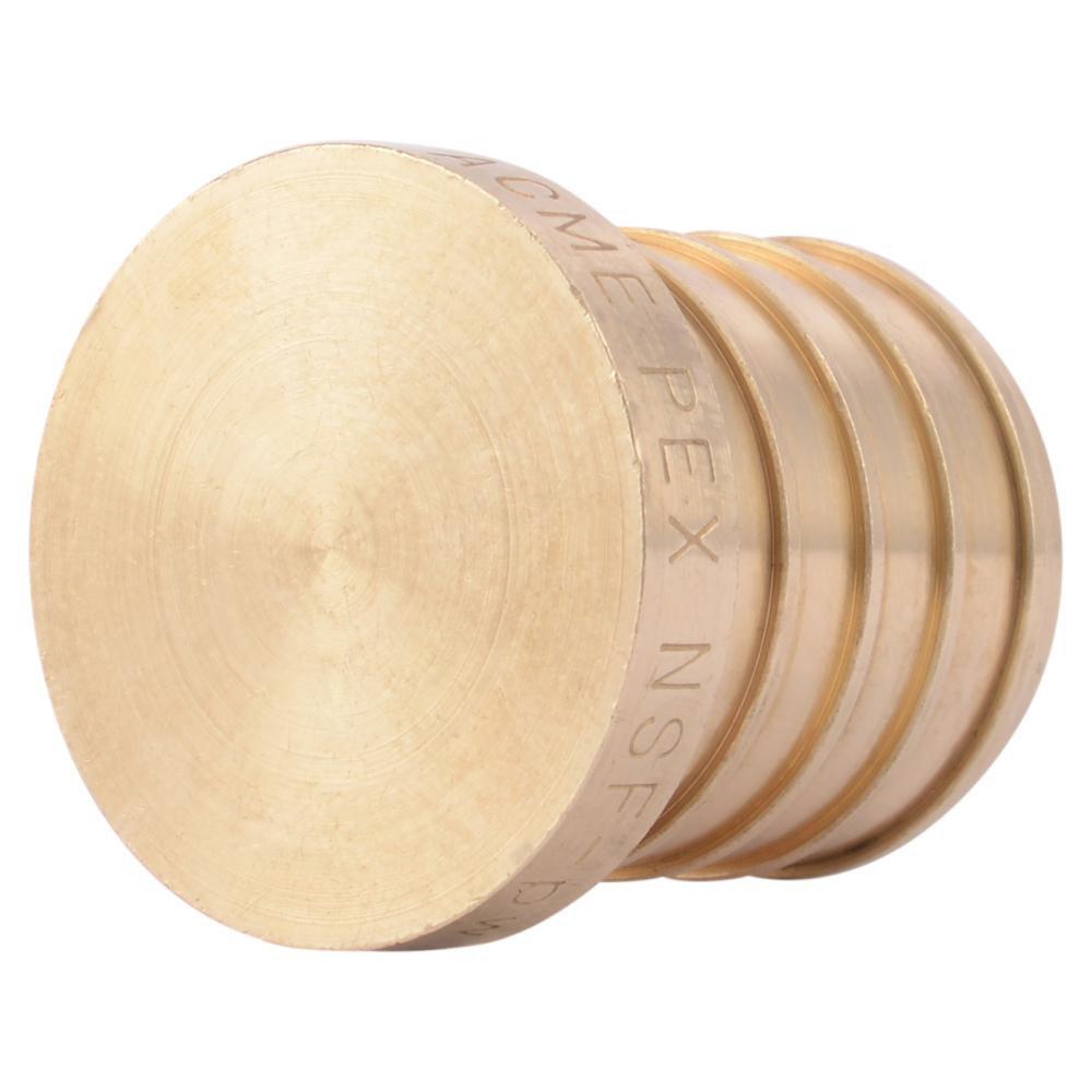SharkBite® Natural Brass Barbed PEX Plug 