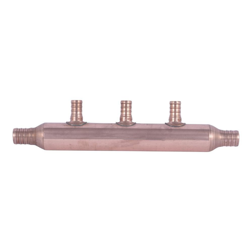 SharkBite&reg; Copper 200 psi Copper Barbed Valve Manifold 