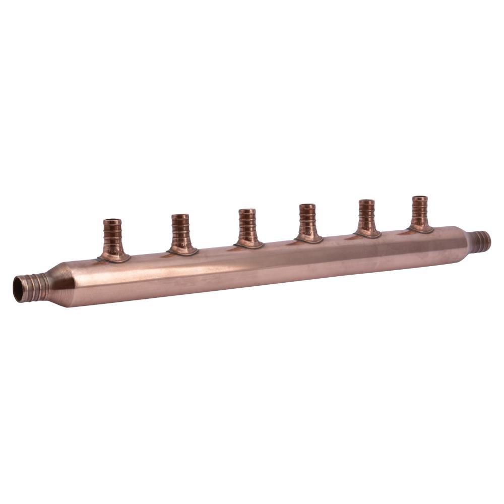 SharkBite® Copper 200 psi Copper Barbed Valve Manifold 