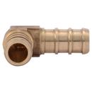 SharkBite&reg; Natural Brass Brass PEX Crimp 90&deg; Elbow 