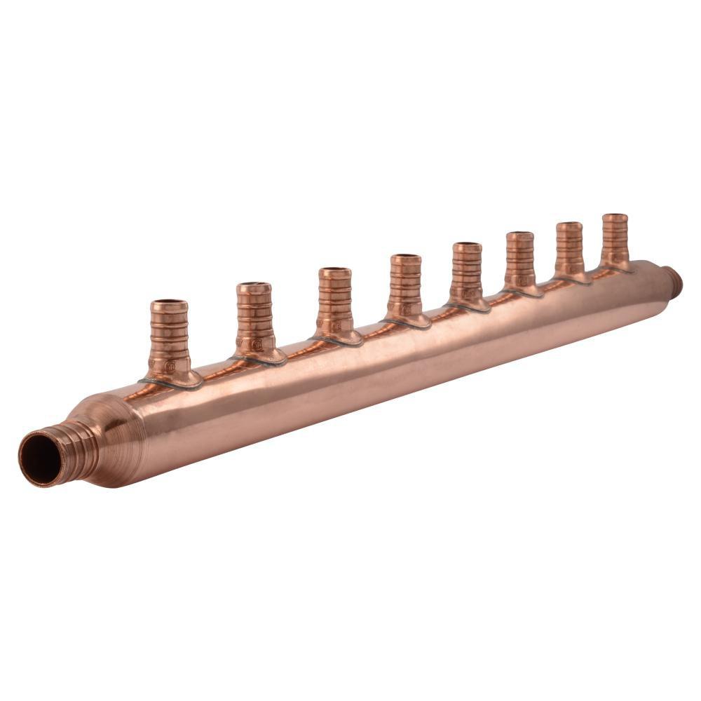 SharkBite&reg; Copper 200 psi Copper Barbed Valve Manifold 