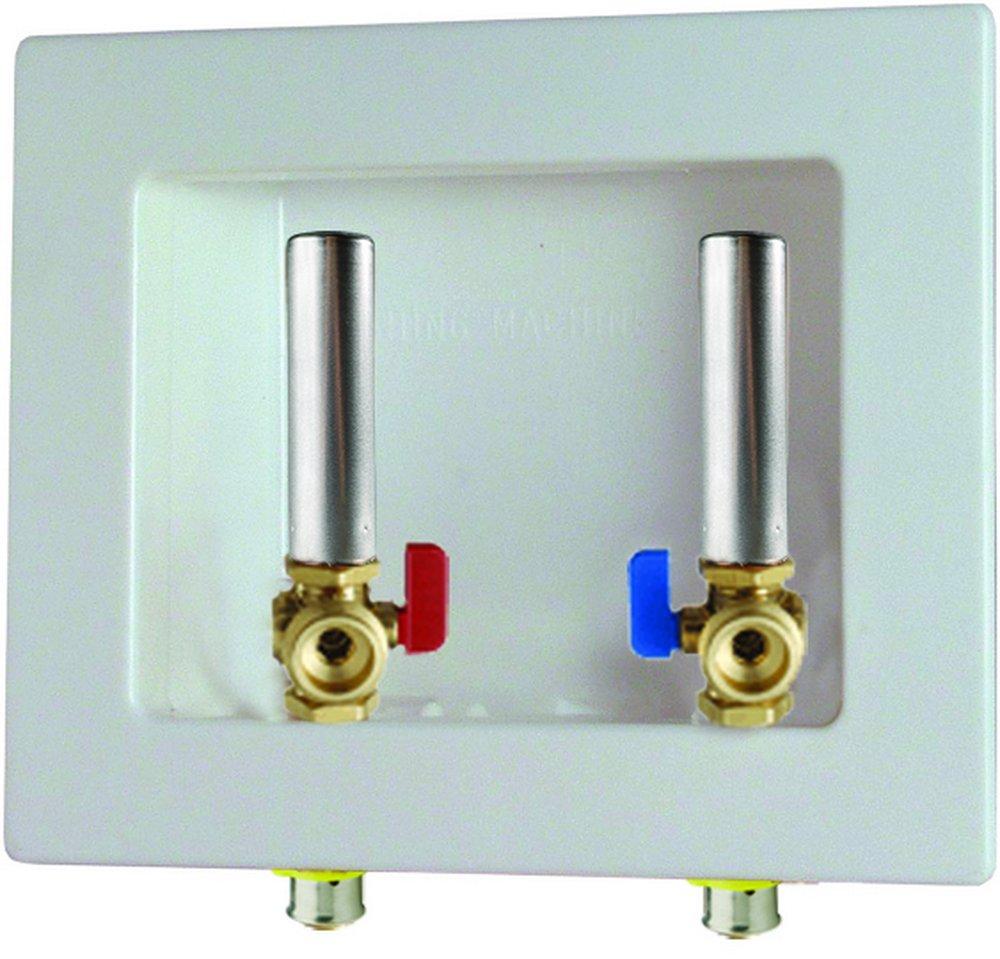 Viega White 10-19/48 in x 8-7/24 in x 2-36/40 in Washing Machine Supply Box 