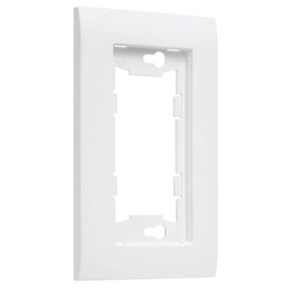 TayMac White 1-Gang Wall Plate 