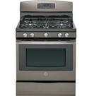 GE&reg; Slate 30 in. Gas 5-Burner Sealed Freestanding Range 
