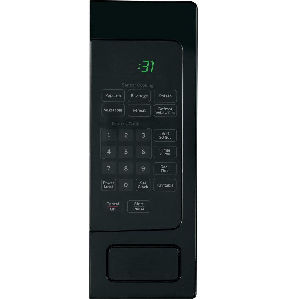 GE&reg; Black 1.1 cu. ft. 800 W Countertop Microwave 