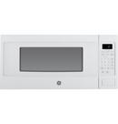 1.1 cu. ft. 800 W Countertop Microwave in White on White