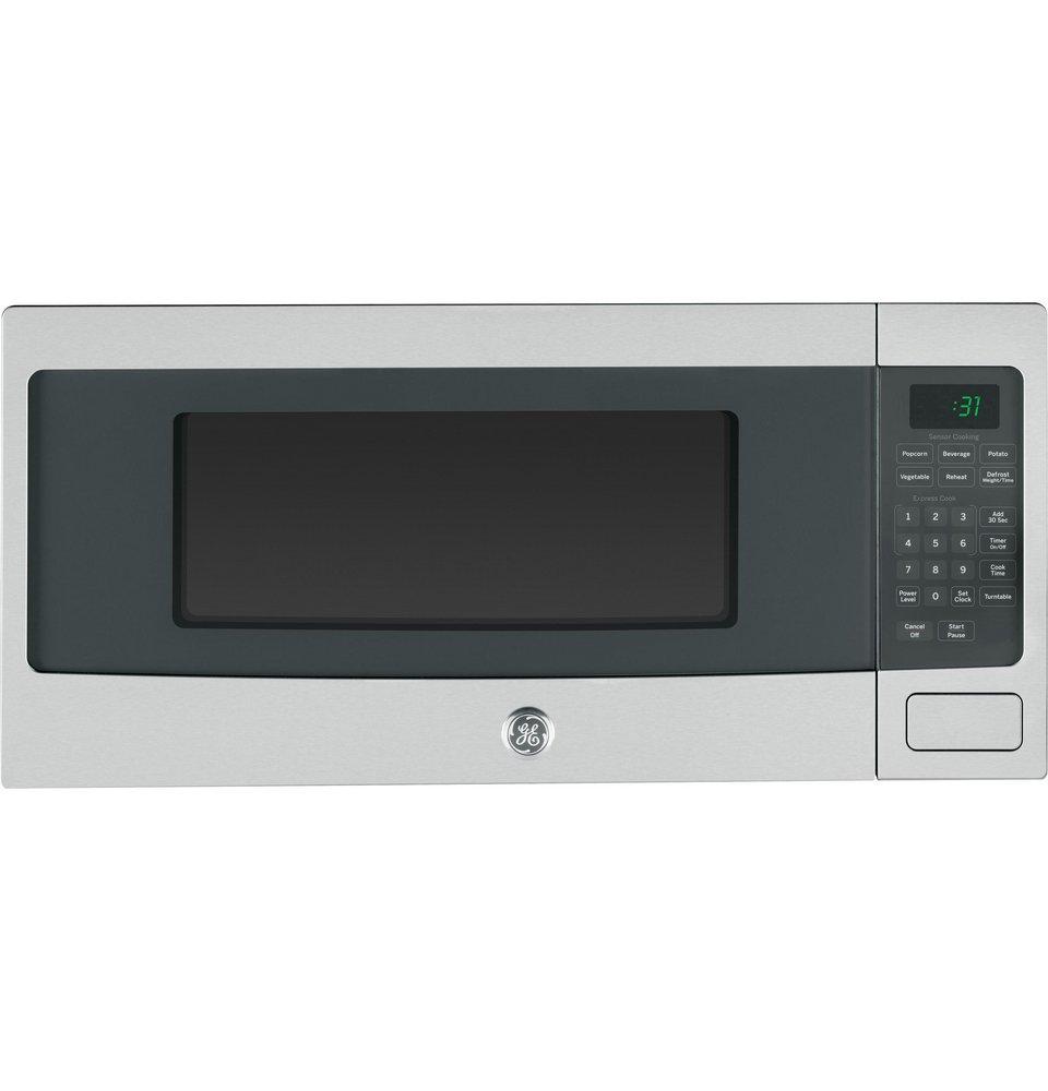 GE® Stainless Steel 1.1 cu. ft. 800 W Countertop Microwave 