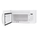 GE&reg; White 1.6 cu. ft. 1000 W External Over-the-Range Microwave 