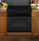 GE&reg; Black 31-1/4 in. Electric 4-Burner Smoothtop Drop-In Range 
