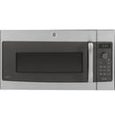 GE&reg; Stainless Steel 1.7 cu. ft. 975 W Recirculating Over-the-Range Microwave 