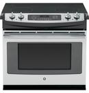 GE® Stainless Steel 31-1/4 in. Electric 4-Burner Smoothtop Drop-In Range 