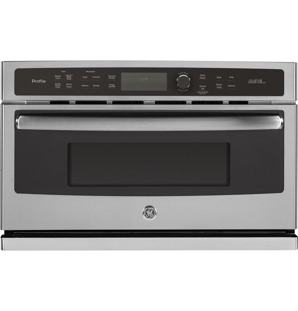GE&reg; Stainless Steel 29-3/4 in. 1.7 cu. ft. Single Oven 