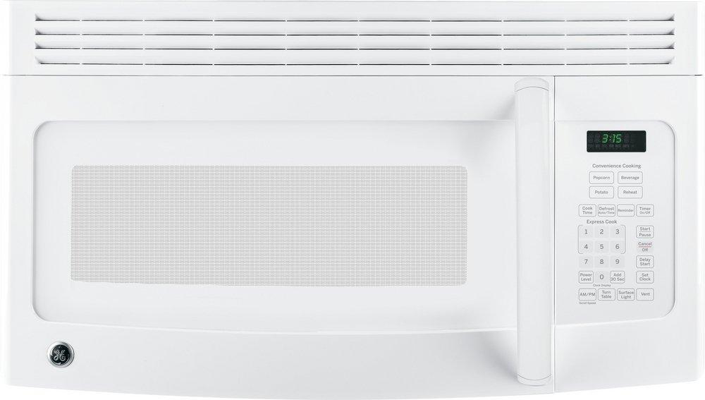 GE® White 1.5 CF Over-the-Range Spacemaker Microwave 