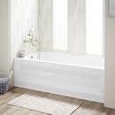 60 in. x 30 in. Soaker Alcove Bathtub with Right Drain in White