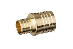1-1/2 x 1 in. PEX Brass Coupling