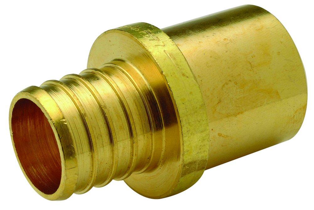 Zurn PEX Male Sweat x Barb Reducing Brass Adapter 