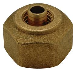 Hydronic Manifold Adapter Bushing 5/8 in. Brass