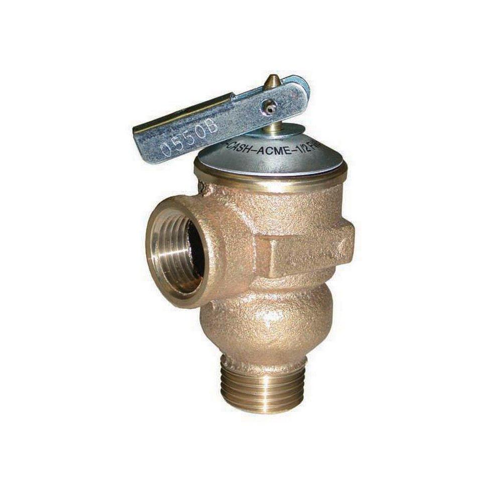 Cash Acme Bronze MNPT x FNPT 150# Relief Valve 