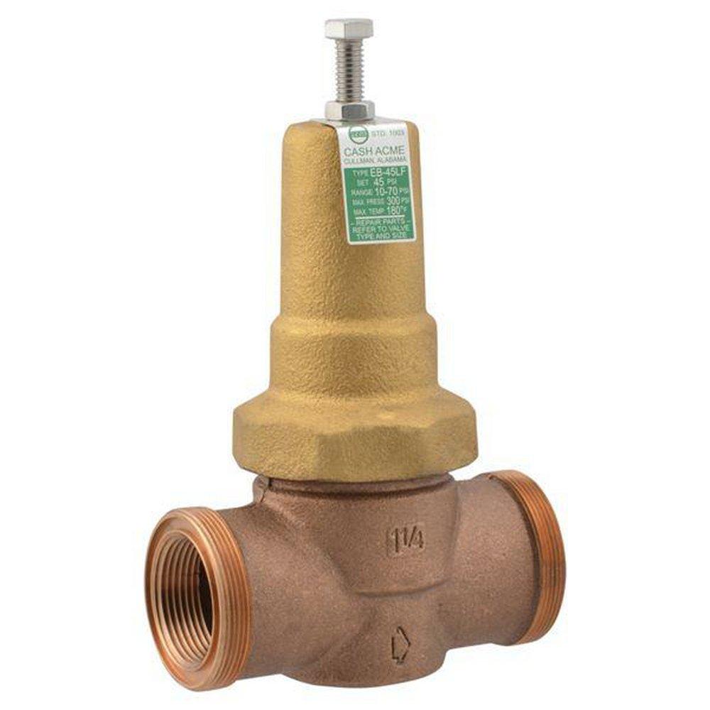 Cash Acme 300 psi Bronze NPT Pressure Reducing Valve 