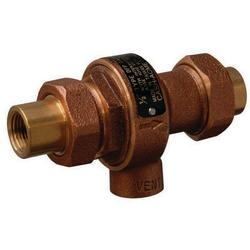 1/2 in. Bronze Union FNPT 170 psi Backflow Preventer