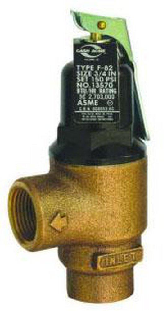 Cash Acme Stainless Steel Bronze FNPT 150# Relief Valve 