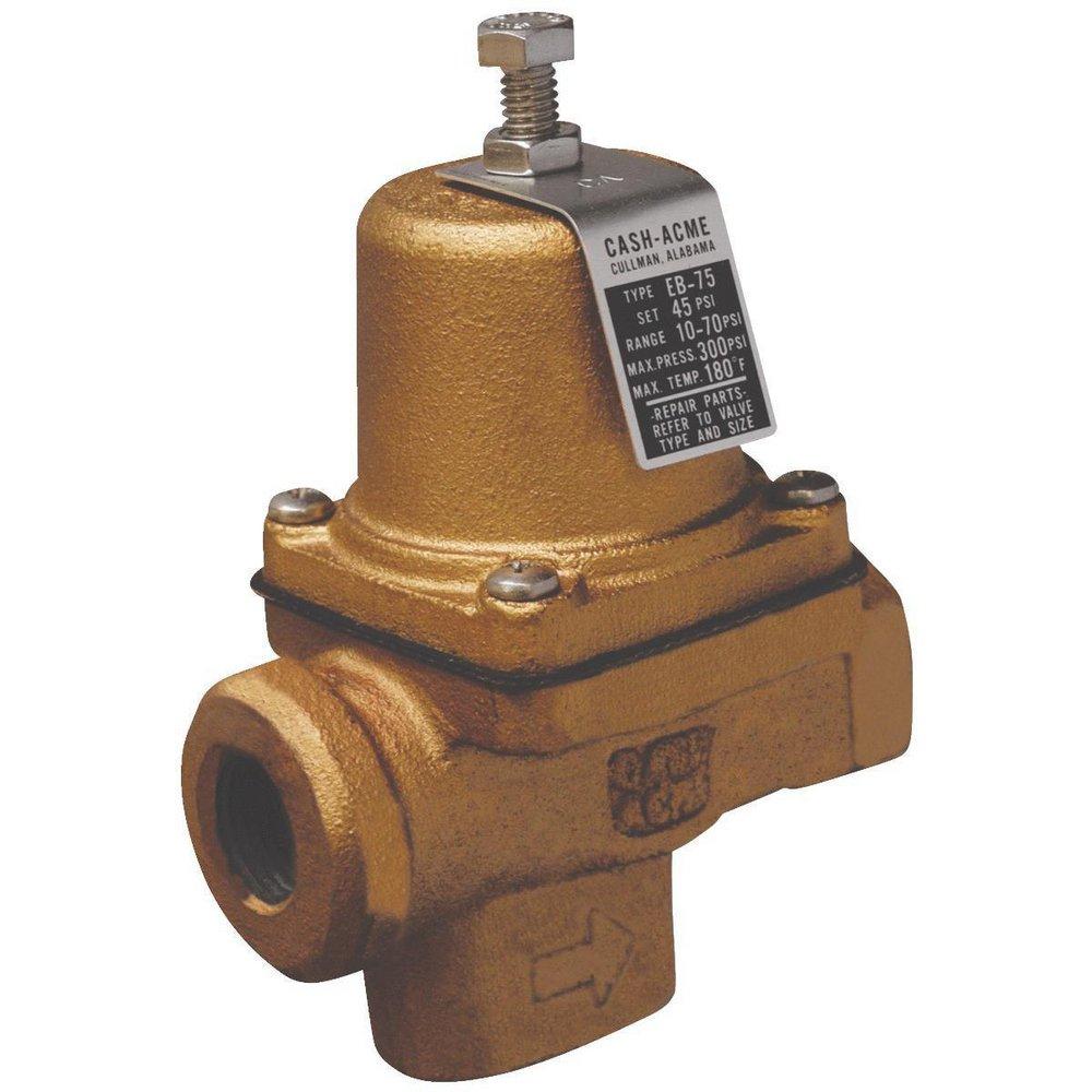 Cash Acme Grey 300 psi Iron FNPT Pressure Regulating Valve 