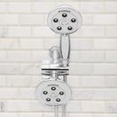 Speakman Polished Chrome Multifunction Showerhead and Hand Shower with Adjustable Bracket 