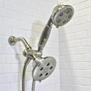 Speakman Brushed Nickel Multifunction Showerhead and Hand Shower with Adjustable Bracket 