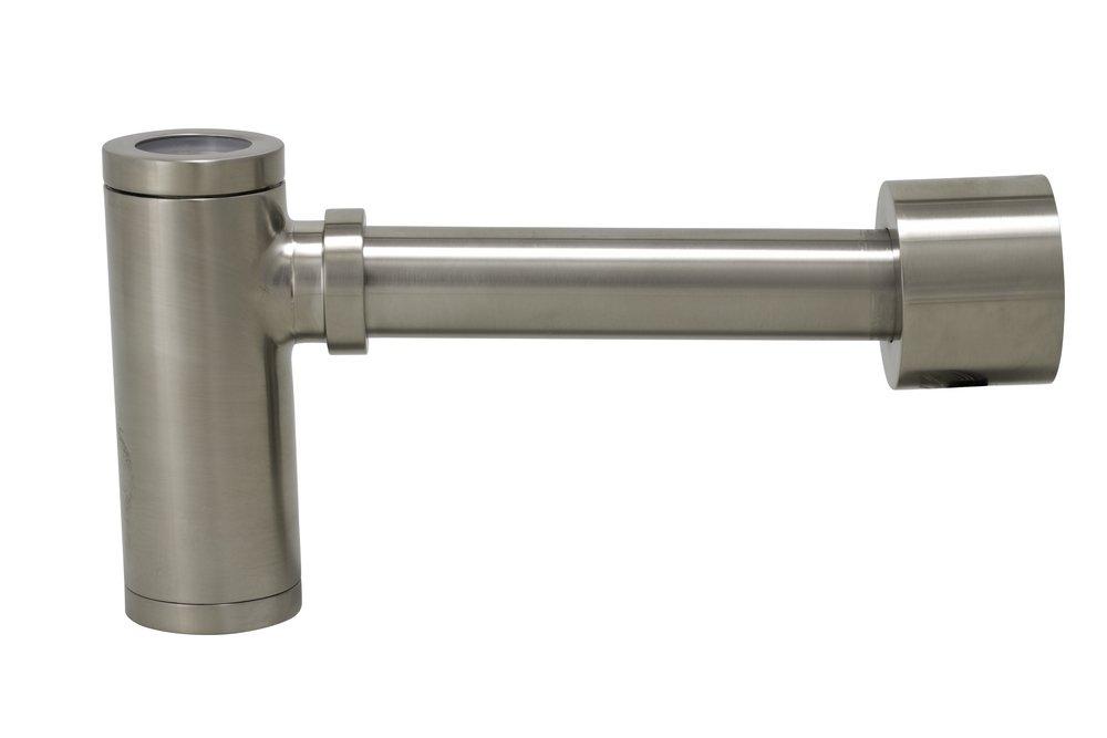 Signature Hardware Brushed Nickel Brass P-Trap 