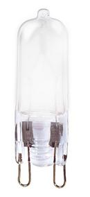 1-5/8 in. T4 Halogen Light Bulb with a G9 Double Loop Base Dimmable in Frosted