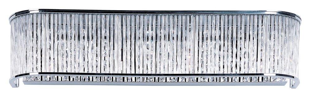 Maxim Lighting&reg; Polished Chrome 4-Light Bath and Vanity Light 