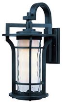 8 in. 100W 1-Light Medium E-26 Incandescent Wall Lantern in Black Oxide
