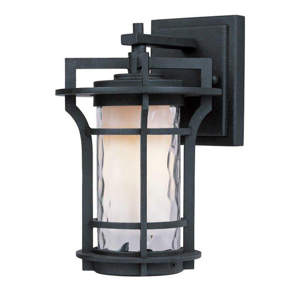Maxim Lighting&reg; Black Oxide 6-1/4 in. 60W 1-Light Medium E-26 Incandescent Wall Lantern 